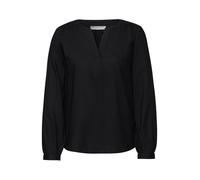 Street One A345112 Camicia a Tunica in Tinta Unita, Nero, 48 Donna