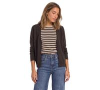 Street One Cardigan con Scollo a V e abbottonatura Black Coffee Mel. 40