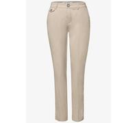 Street One Chino Peach Twill Pant Beige - Taglia 40 Abbigliamento Donna