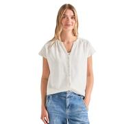 Street One Dropped Shoulder - Camicia con Nastro Bianco, 42
