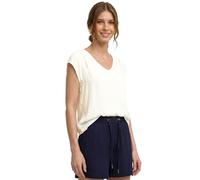 Street One Dropped Shoulder - Maglietta con Scollo a V, Colore: Bianco