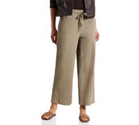 Street One Gestrefite Wide Leg Pantaloni Silent Sand 46