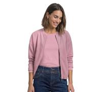 Street One Giacca con Scollo Rotondo Effetto Velluto a Coste Vintage Blush 42