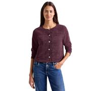 Street One Giacca da donna a maniche lunghe con scollo rotondo e bottoni | Rustico rosso 34