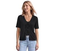 Street One Giacca in Maglia con Lacci Black 34