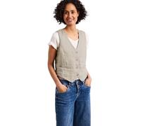 Street One Gilet in lino Timeless beige 36
