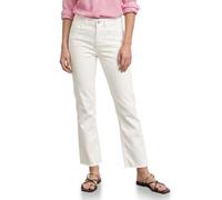 Street One Jeans a Vita Alta Flared Leg in Slim Fit off White Washed 28