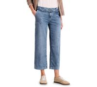 Street One Jeans Wide Leg Mid Blue Random Wash 34