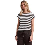 Street One Maglia a Righe con Glitter Espresso Brown 44