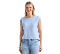 Street One Maglia Girocollo e Dettagli a Costine Cashmere Blue 36