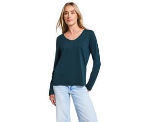 Street One Maglia Manica Lunga Tinta Unita Donna