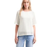 Street One Maglietta 2 in 1 in Rete con Scollo a U off White 40