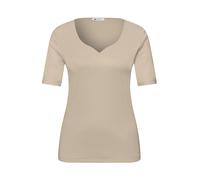 Street One Maglietta Basic Cotone Beige 36