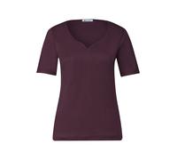 STREET ONE Maglietta 'Ada' rosso vino Donna - Abbigliamento - Taglie comode - Maglie e top - Maglie e T-shirt STREET ONE S