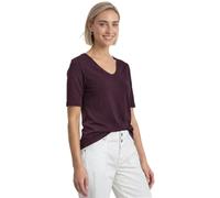 Street One Maglietta Basic con Parte Anteriore Opaca Rustic Rouge 42