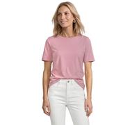 Street One Maglietta Basic con Scollo Rotondo, Tinta Unita, Vintage Blush, 36