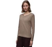 Street One Maglietta Basic con Struttura a Costine Light Terra Mocha 34
