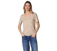 Street One Maglietta Basic Cotone Beige 36