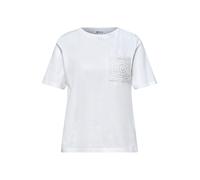 Street One Maglietta con Tasca Crochet off White 40