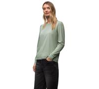 Street One Maglietta con Arricciatura Dark Serene Green 36