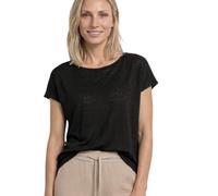 Street One Maglietta con Dettaglio Smock, Colore Nero 40