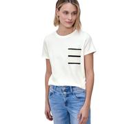 Street One Maglietta con Tasca a Righe off White 40