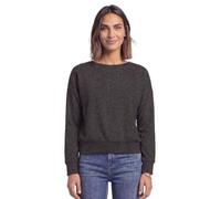 Street One Maglietta da donna a maniche lunghe con elastico in vita | Caffè nero melange. 40 cm