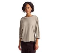 Street One Maglietta da Donna a Righe Gallon, Morning Beige, 50