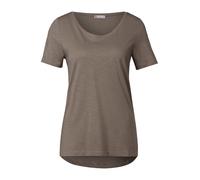 STREET ONE Maglietta 'Gerda' marrone Donna STREET ONE M marrone