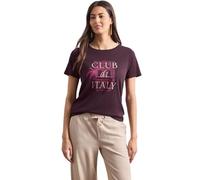Street One Maglietta Girocollo e Artwork Rustic Rouge 42
