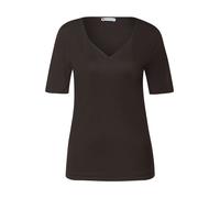 STREET ONE Maglietta marrone scuro Donna STREET ONE XXL marrone scuro