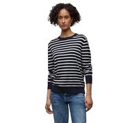 Street One Maglione a Righe Blu Profondo 34