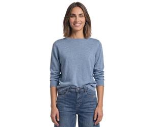 Street One Maglione Basic da Donna con Scollo a Barca, 3017790, Northern Blue Mel., 46