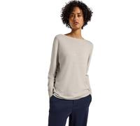 Street One Maglione Basic da Donna, Tusk Cream Mel., 46