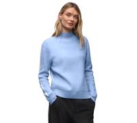 Street One Maglione con Dettagli Nastro, Colore Blu Satinato, 36