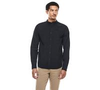 Street One MEN D330099 Camicia con Colletto Alto, Nero Sbiadito, S Uomo