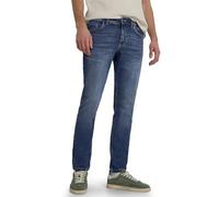 Street One Men Jeans Slim Leg Indigo Blue Random Wash 31
