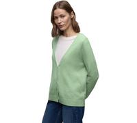 Street One Morbido Cardigan con Scollo a V Pale Verde Mel. 34