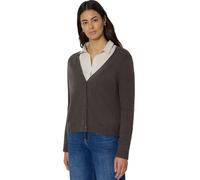 Street One Morbido Scollo a V Cardigan Rustic Brown Mel. 36