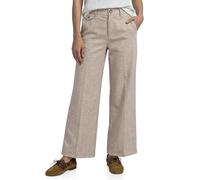 Street One Pantaloni a Gamba Dritta Effetto Melange Fading Sand 34
