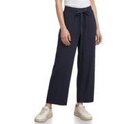 Street One Pantaloni a Vita Alta Larga, vestibilità Larga, Blu Navy 40