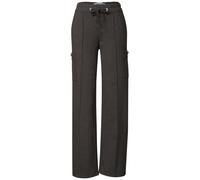 STREET ONE Pantaloni cargo 'Amalia' marrone scuro Donna - Abbigliamento - Taglie comode - Pantaloni STREET ONE 36