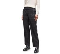 Street One Pantaloni Dritti a Quadretti Antracite mélange 42