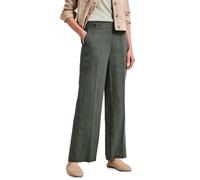 Street One Pantaloni in Lino con Dettagli Bottoni, Bound Green 34