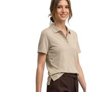 Street One Polo a Maniche Corte in Cotone Beige 40