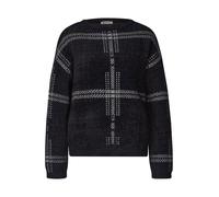 STREET ONE Pullover navy / grigio chiaro Donna - Abbigliamento - Taglie comode - Pullover e cardigan - Pullover STREET ONE M