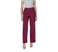 Street One Purple Viscose Casual Pants - W42 | L32