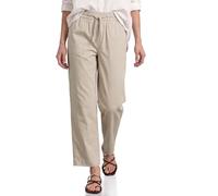 Street One Straight Leg Pantaloni con Dettagli Turnover Clay Sand 42