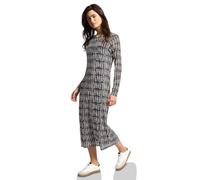 Street One Studio 1408892 Abito a Rete Fantasia, Nero, 50 Donna