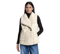 Street One Studio 2200562 Gilet in Pelliccia Finta, Savannah Sabbia, 42 Donna
